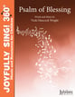 Psalm of Blessing Unison choral sheet music cover